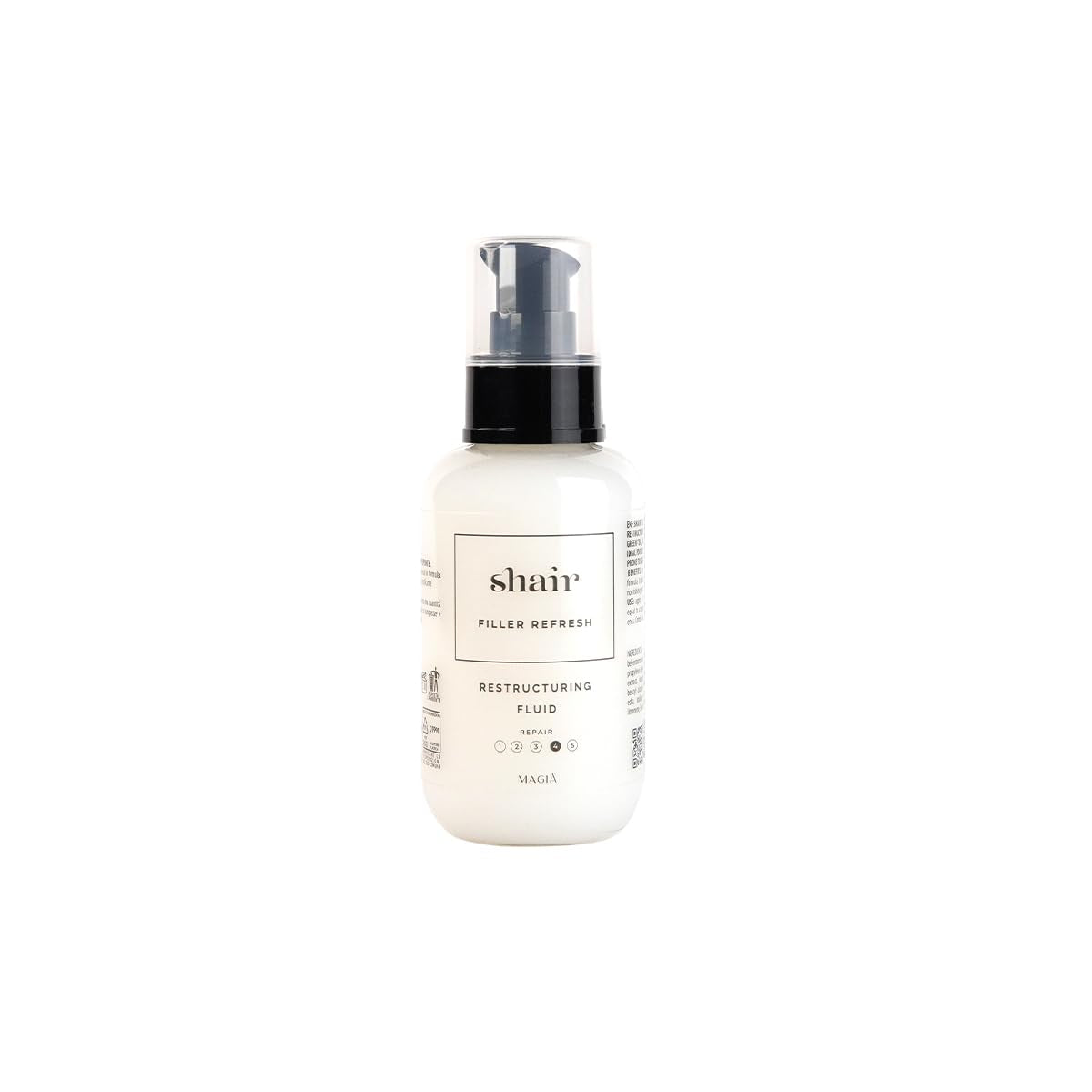 Shair Filler Refresh: fluido ristrutturante, rivitalizzante, tonificante, setificante, districante, per punte opache, secche, trattate, doppie punte Prodotti districanti Naty Shop