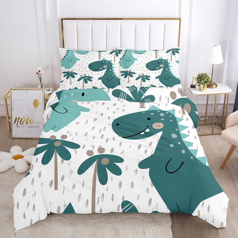 Biancheria da letto per bambini, Dinosauro Biancheria da letto - bambini Naty Shop A-1 135 X 200 Cm