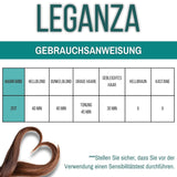 Leganza Balsamo Naturale Tintura Per Capelli Colore 71 Café Latte | Tintura per capelli senza ammoniaca | Arricchito con 7 oli naturali | Tintura per capelli Naty Shop da 150 ml