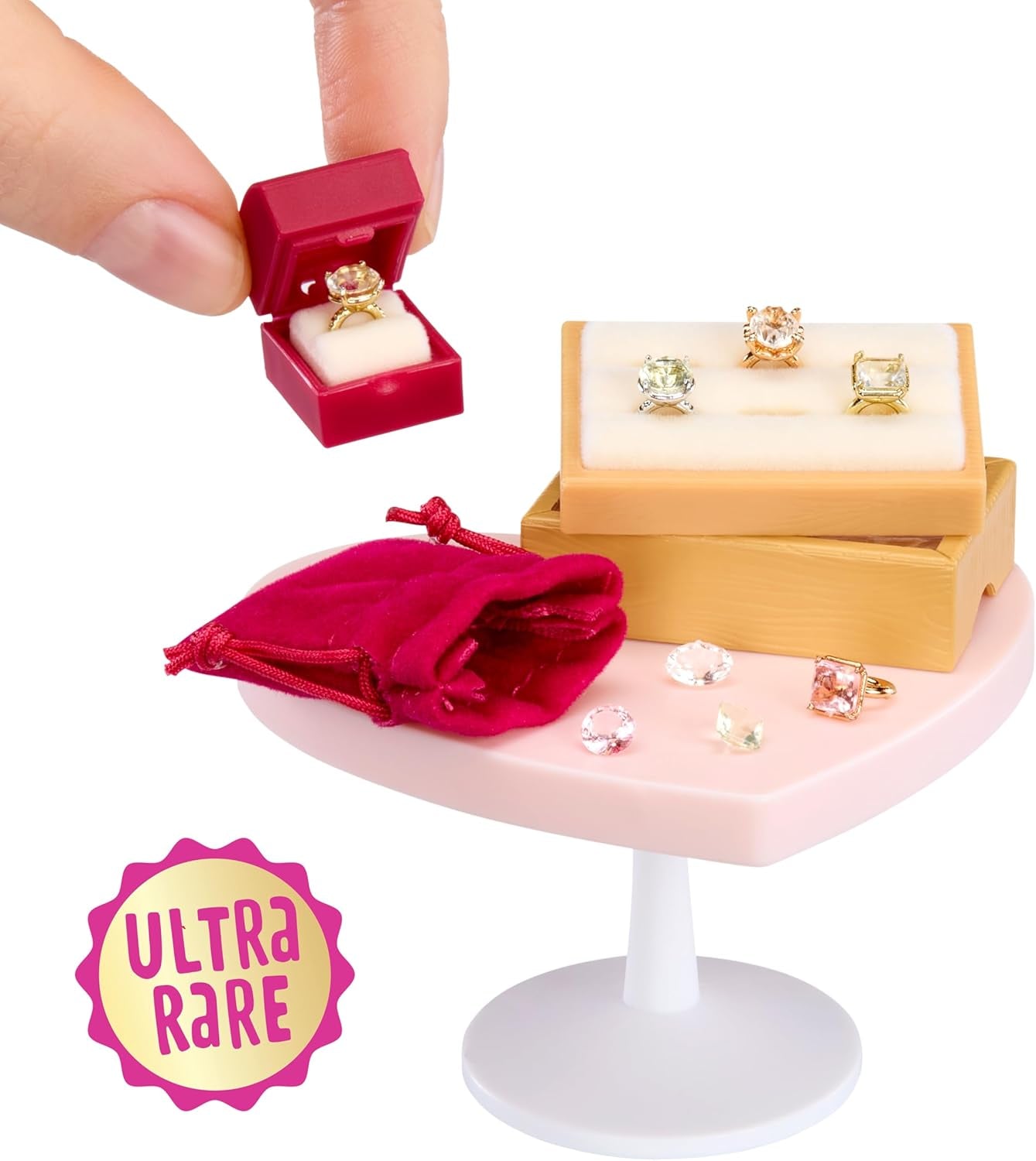MGA Miniverse - Make It Mini with Love - Mini oggetti da collezione, kit artigianale in resina fai-da-te, serie di San Valentino, repliche di cibo, non commestibili - per collezionisti e bambini dagli 8 anni in su