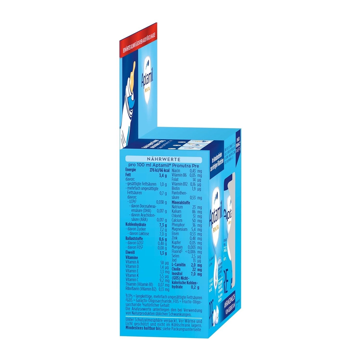 Aptamil Pronutra-ADVANCE PRE, potabile, 4x2x90ml (Confezione con 4)