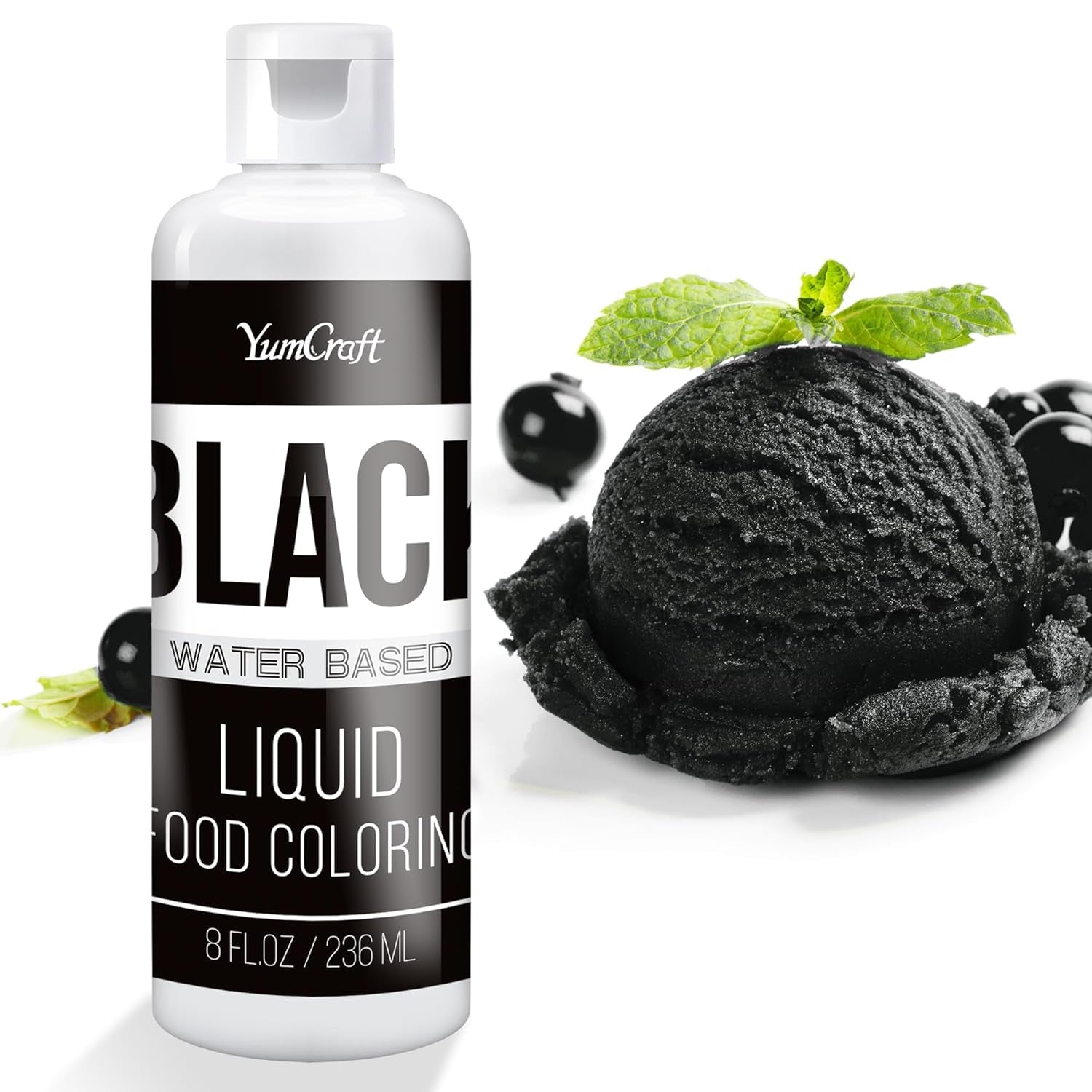 Colorante alimentare - Colorante alimentare liquido altamente concentrato per torte, prodotti da forno, uova di Pasqua, bevande - Colorante alimentare senza zucchero per fondente, glassa, slime, decorazione di torte (Red Velvet, 236 ml)