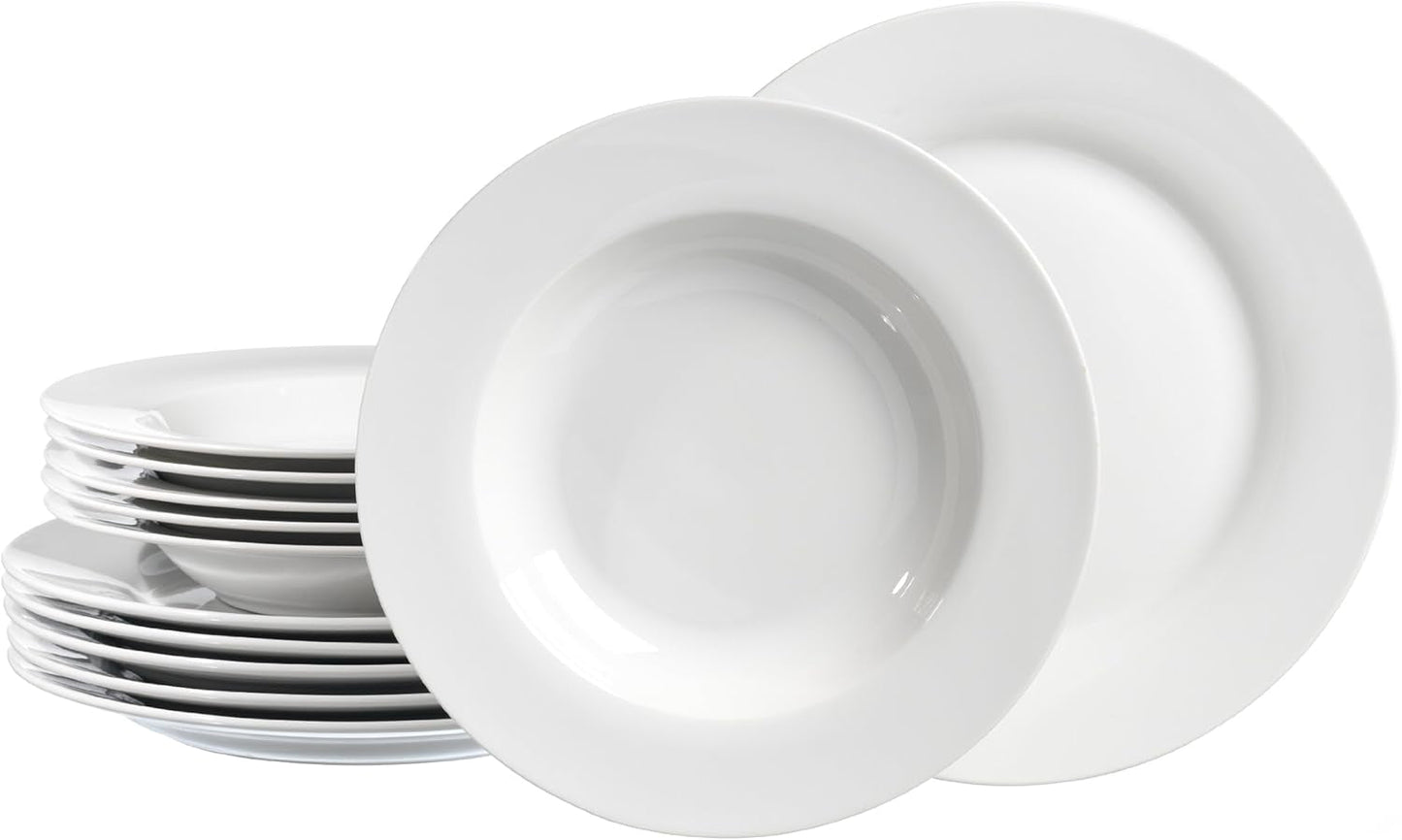 Servizio stoviglie Ritzenhoff & Breker Bianco, 12 pezzi, porcellana