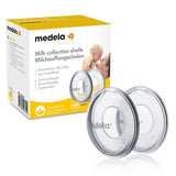 Conchiglie Medela Milk Collection - BPA-, Realizzate in silicone morbido e flessibile, Include 2 pezzi Accessori Alimentazione e Allattamento Bebe Naty Shop