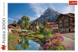 Trefl, Puzzle, Alpi in estate, 2000 pezzi, Qualità Premium, Per bambini dai 12 anni Puzzle Naty Shop