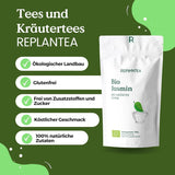 Tè verde biologico al gelsomino 100 g (50 tazze) | Tè al gelsomino proveniente dalla Cina sfuso, qualità biologica REPLANTEA