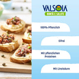 Maionese Vegetale alla Soia Senza Uova, Ideale per Vegani e Vegetariani, Versatile in Cucina, 4 x 150ml