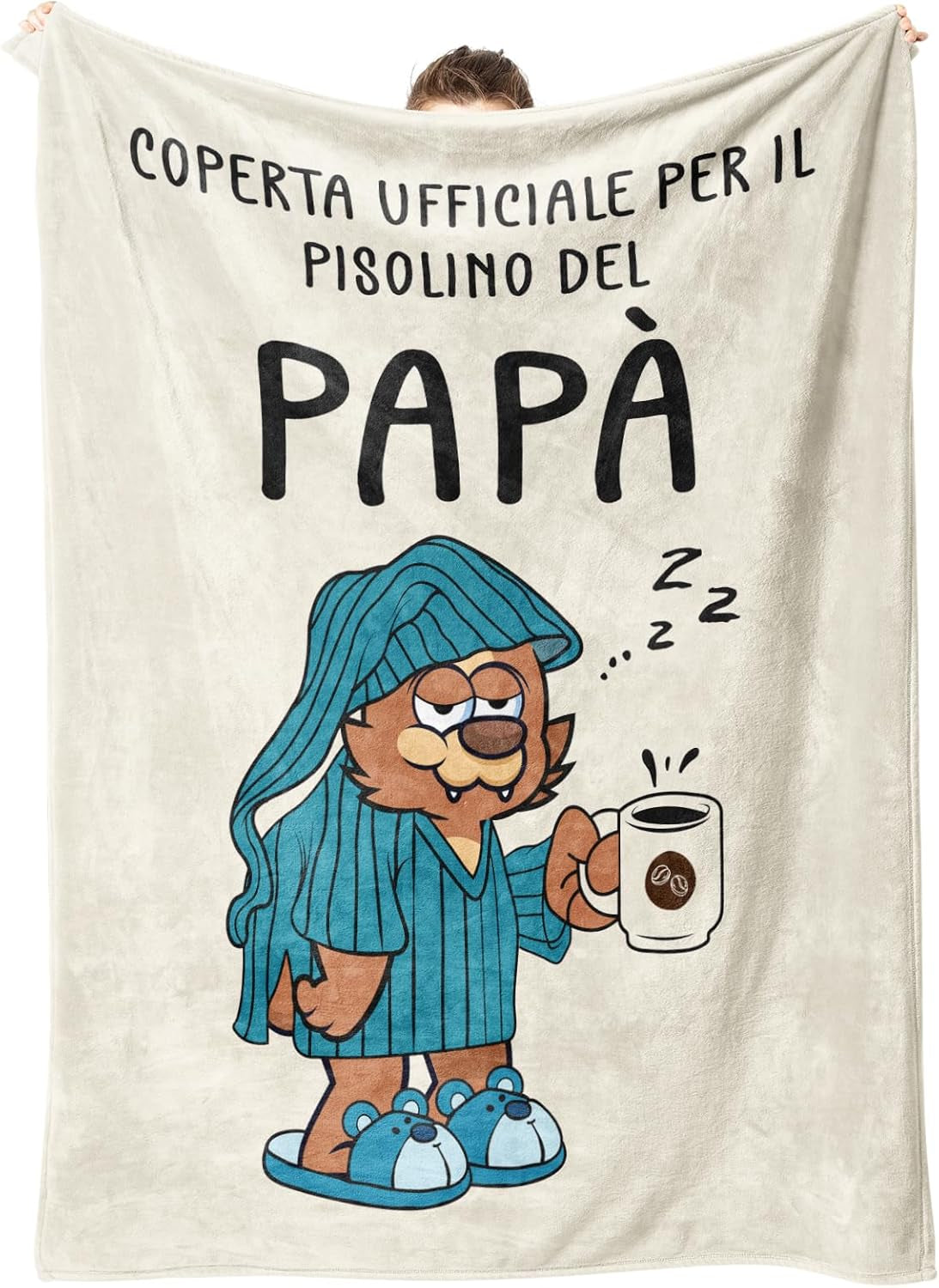 Regalo per papà Musaecoin, regalo di compleanno per papà, idee regalo per papà, regali per papà, coperta di flanella da 50-60 pollici, regalo di Natale per papà, regalo per la festa del papà Letti e coperte Musaecoin Titolo predefinito