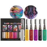 Tintura Per Capelli Istantanea 6 Colori Mascara Temporaneo Per Ragazze E Donne Gesso Per Capelli Lavabile Mascara Per Capelli Arcobaleno Tintura Per Capelli Per Carnevale Halloween Cosplay Festa Di Compleanno (A) Naty Shop Tintura Per Capelli B 90 Ml (1 Confezione)