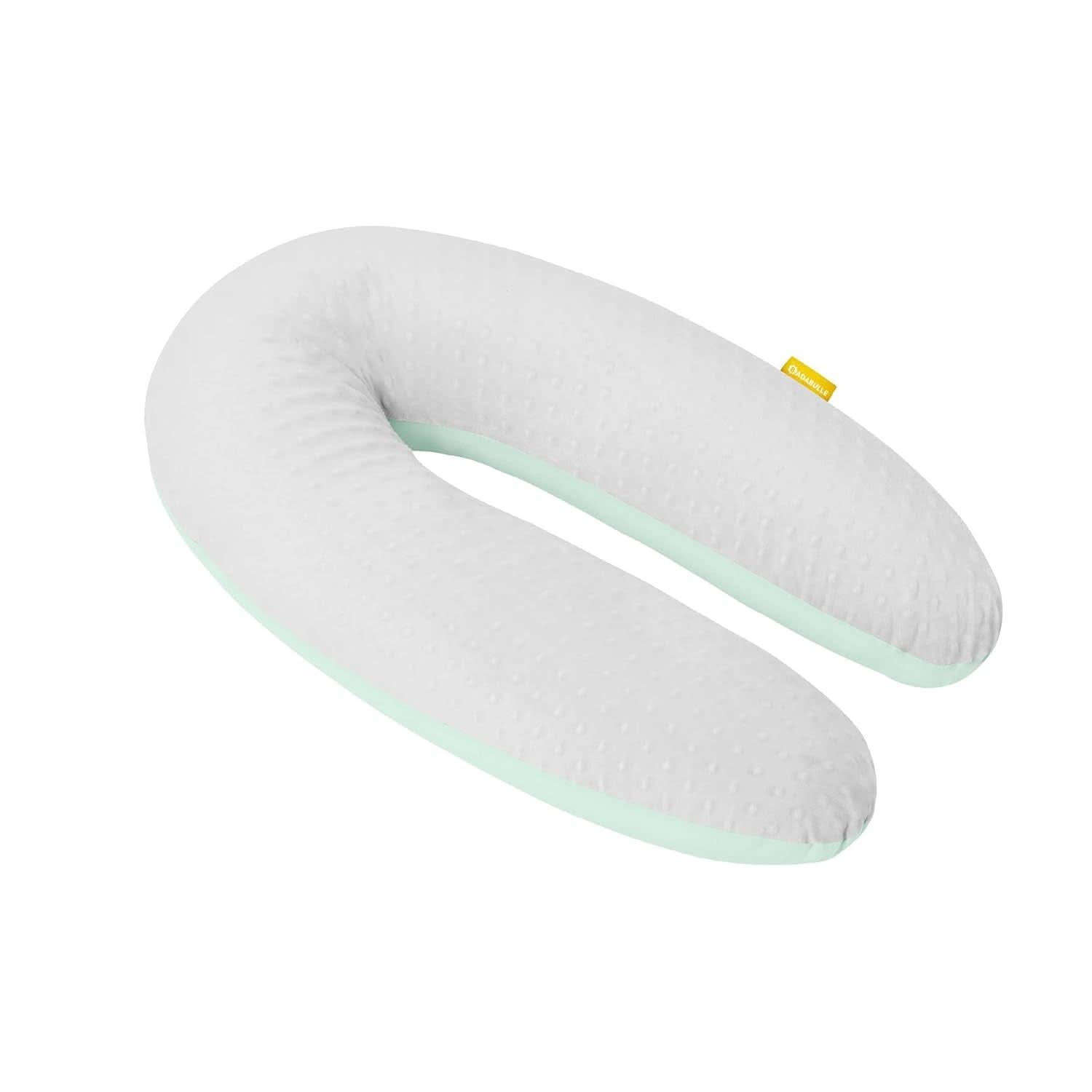 Badabulle Cuscino allattamento e soffice cuscino gravidanza, 150 cm, inclusa fodera, forma ergonomica Accessori Alimentazione e Allattamento Bebe Naty Shop Fluffy