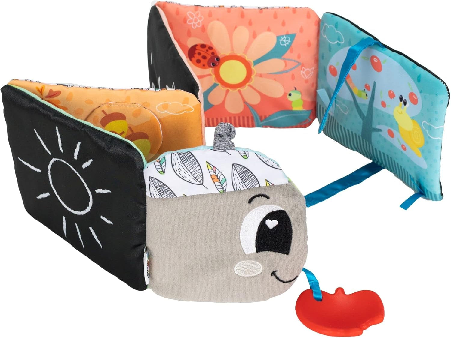 Lamaze Viaggio colorato del bruco, Giocattolo per neonato, Giocattolo sensoriale per bambini con colori e suoni, Giocattolo per lo sviluppo per ragazzi e ragazze di 6 mesi, L27463 Giocattoli per bambini Naty Shop My Caterpillar Book