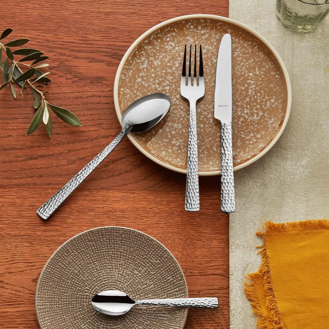 Set posate Amefa Felicity, 24 pezzi, per 6 persone, acciaio inox 18/0 Kitchen Naty Shop
