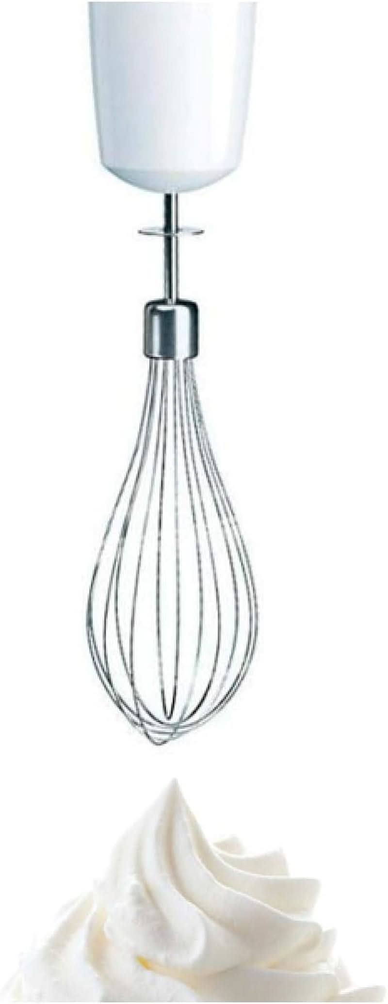 Braun Multiquick 3 MQ 3135 Sauce Stabmixer – Pürierstab Mit 11 Geschwindigkeiten plus Turbo-Stufe & Edelstahl-Mixfuß, 750 Watt, Inkl. 600 ml Mix-/Messbecher, Schneebesen & Zerkleinerer, Bianco/Grau Cucina Naty Shop
