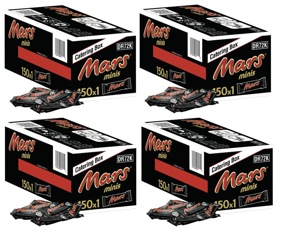 Barrette di cioccolato Mars Minis | Confezione sfusa di cioccolato | Caramello | 150 x 18 g