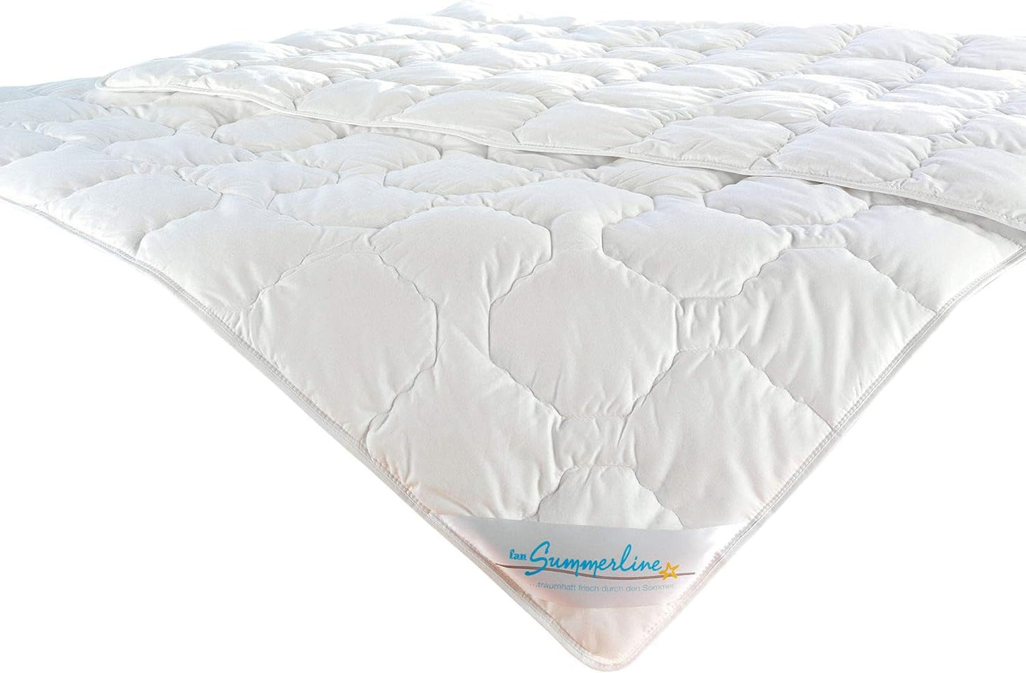 Frankenstolz FAN Wash Cotton - Trapunta estiva, 155X220 Cm, Trapunte e trapunte extra large Naty Shop Bianco 155 X 220 Cm