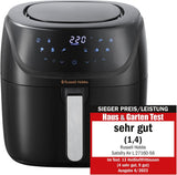 Russell Hobbs Air Fryer L 4L Friggitrice ad aria rapida, 7 funzioni di cottura, 10 programmi Elettrodomestici Naty Shop Heißluftfritteuse