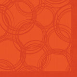 Papstar, 50 tovaglioli "ROYAL Collection" piega 1/4 40 Cm X 40 Cm Nettarine "Bubbles", #86494