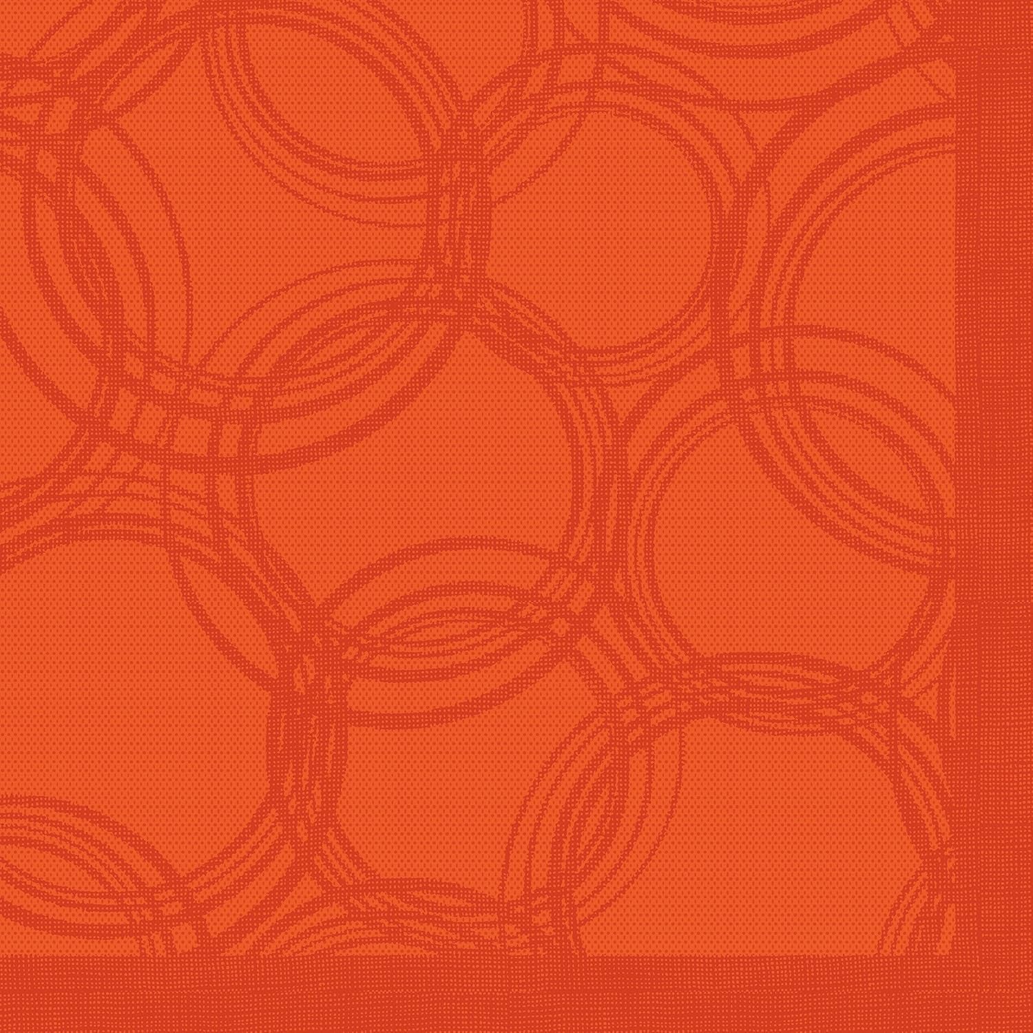 Papstar, 50 tovaglioli "ROYAL Collection" piega 1/4 40 Cm X 40 Cm Nettarine "Bubbles", #86494