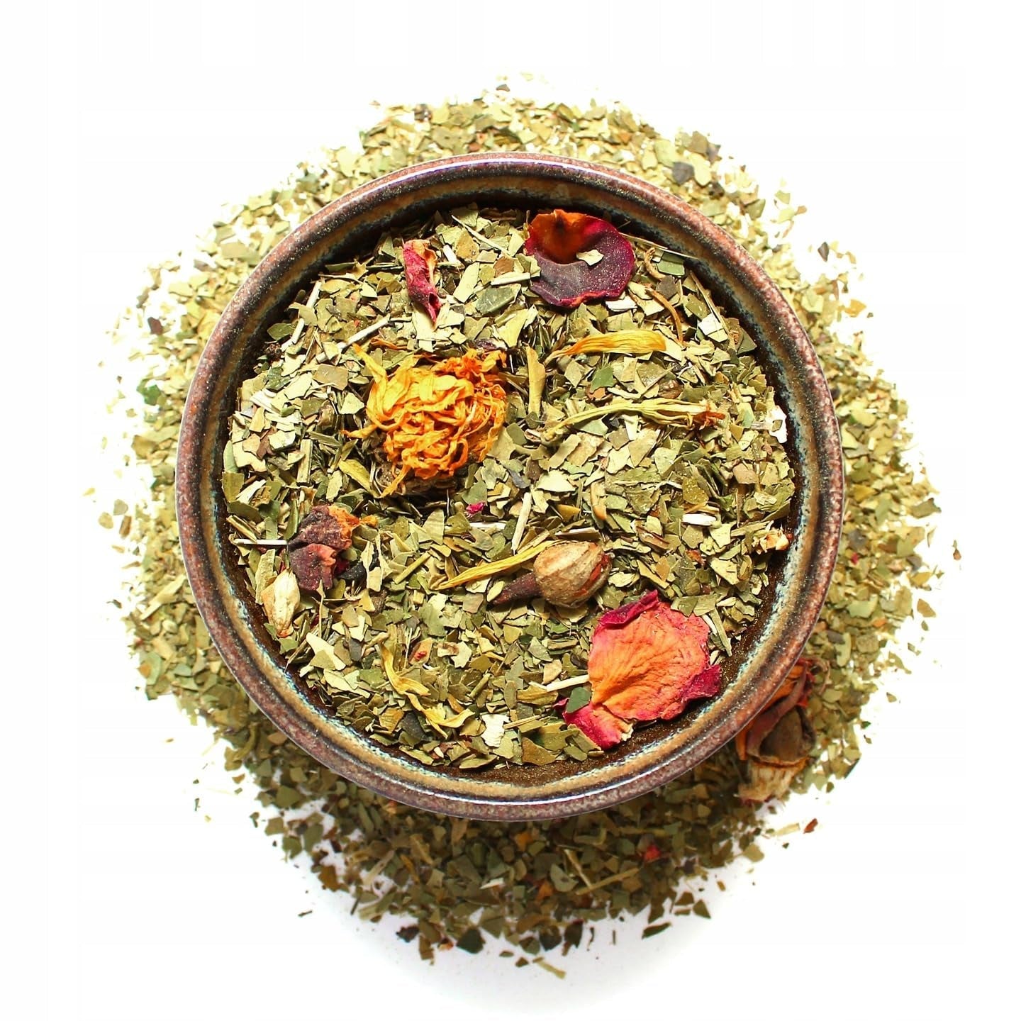 Yerba LAS FLORES 1 kg ● Tè Yerba Mate con pesche brasiliane ● Gelsomino ● Tè Mate dalle foglie intere ● Aromi naturali ● Tè Yebra Mate con guaranà 50 g ● Tè Yerba Mate con foglie intere 1050 g ● Vegano