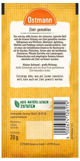 Ostmann - Cannella in polvere, 20 grammi Condimente Naty Shop