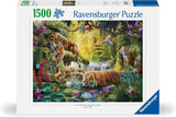 Ravensburger Puzzle 12000696 - Idillio sull'occhio dell'acqua - Puzzle da 1500 pezzi per adulti e bambini dai 14 anni in su, puzzle con motivo tigre Puzzle Naty Shop