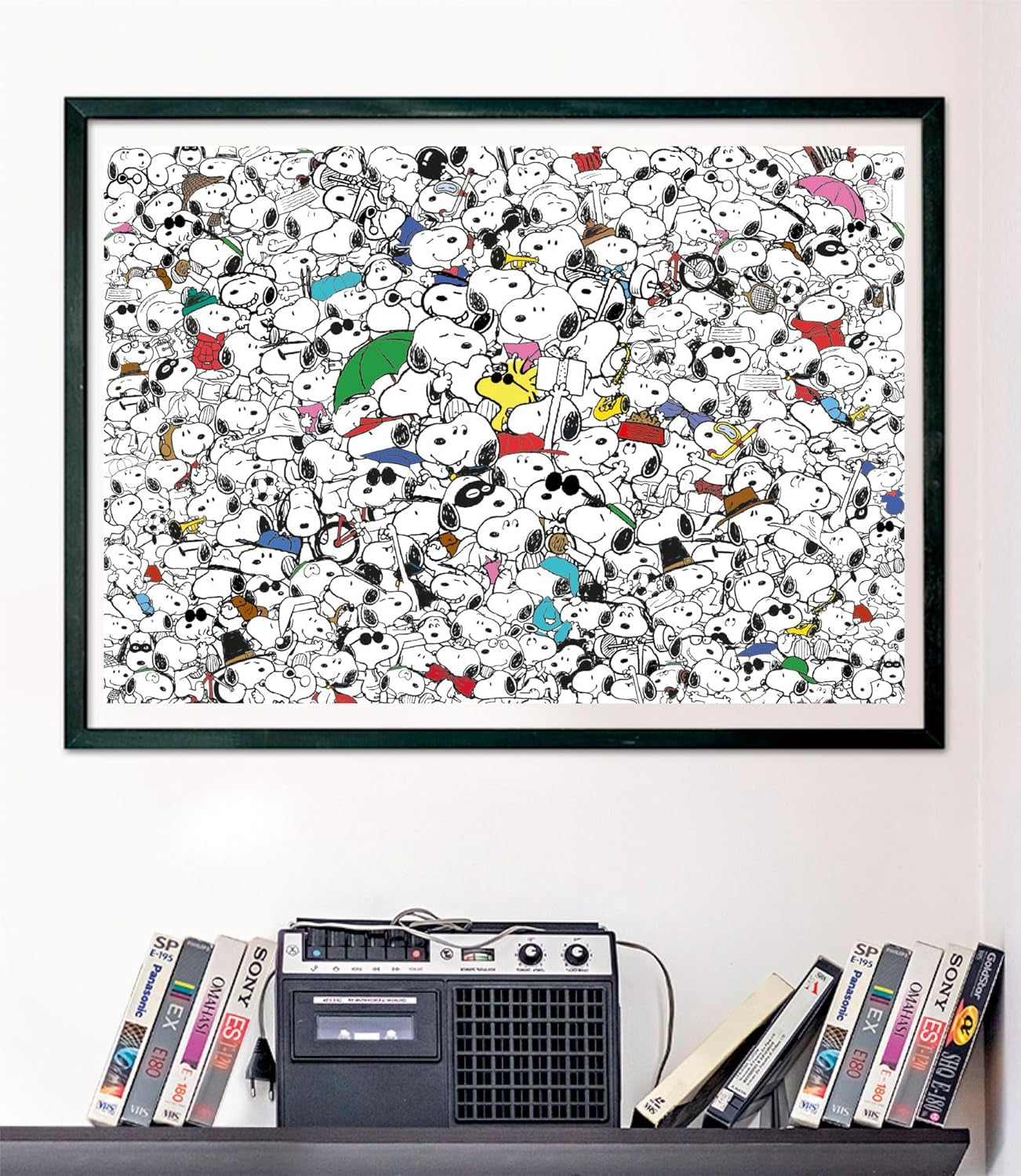 Clementoni - 39804 - Impossible Puzzle Peanuts - Puzzle da 1000 pezzi per adulti e bambini dai 14 anni, gioco di abilità per tutta la famiglia Puzzle Naty Shop