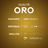 Lavazza Qualità Oro, Arabica-Bohnen dal gusto fruttato-floreale, 10 capsule, compatibili Nespresso