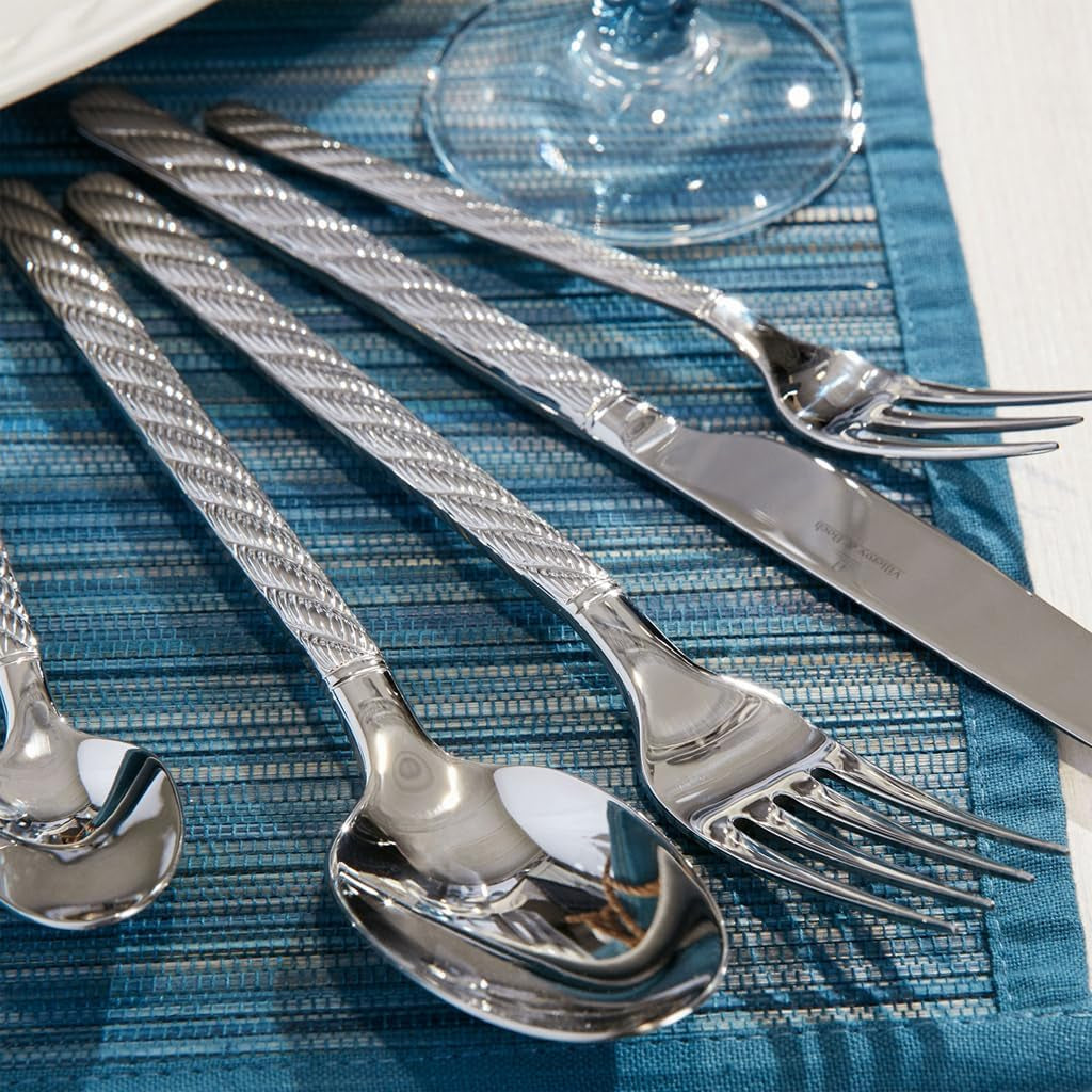 Villeroy And Boch - Set Posate Montauk, Varie Misure, Cucina In Acciaio Inox Naty Shop
