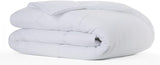 Trapunta, trapunta 3001 in fibra antiacaro, autunno-inverno, 300 GR/M², bianca (tutte le taglie disponibili) (letto 105/120-180 X 220 Cm) Trapunte e trapunte Naty Shop White Cama 105/120 - 180X220 Cm