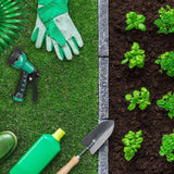 Relaxdays Tubo A Spirale Allungabile Fino A 20 Metri Tubo Flessibile da Giardino con Spruzzatore 7 Tipi di Getto Verde