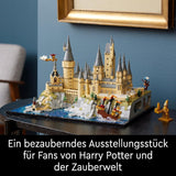 Castello di Hogwarts LEGO Harry Potter con le ali del castello - set da collezione per adulti comprendente torre principale e torre astronomica, camera dei segreti e minifigure dell'architetto - regalo per donne - 76419 Set da costruzione Besuche den LEGO-Store