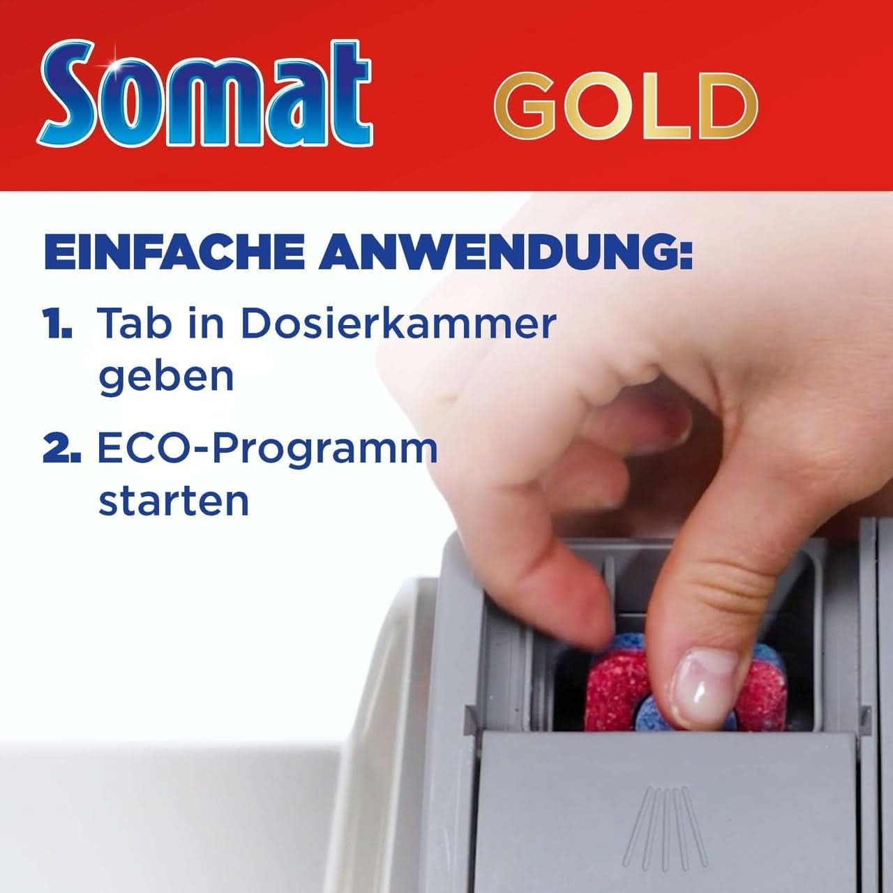 Somat Gold pastiglie per lavastoviglie (105 pastiglie) Naty Shop Detersivi Cucina