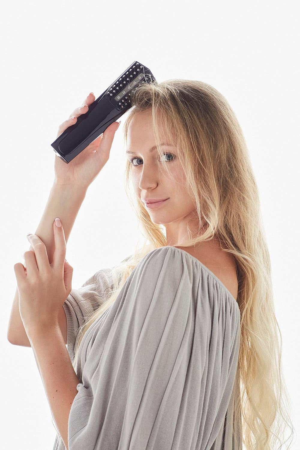 Redenhair Spazzola per rigenerazione capelli - trattamento caduta capelli - stimolatore crescita capelli - crescita ideale capelli - prevenzione caduta capelli per donna e uomo Hair Care Naty Shop