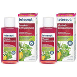Tetesept Muskel, Additivo per bagno rilassante dopo lo sforzo fisico, 125 ml Doccia e bagno Naty Shop 2 pezzi x 125 ml Bagno rilassante muscolare