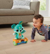 Vtech Baby Catch Me Puppy - Il cucciolo hoverboard motorizzato incoraggia il movimento - Con orecchie mobili, canzoni, suoni e contenuti didattici - Per bambini dai 12 ai 36 mesi Bebe Toys Naty Shop