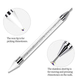 ANNYA 4000 Pezzi Strasssteine ​​​​Nägel Nail Art Strasssteine ​​​​Dekorationen Nagelsteine ​​Für Nail Art Zubehör e Klare Kristall Strasssteine ​​​​Handwork con Pick Up Pinzette e Strass Picker Dotting Pen…