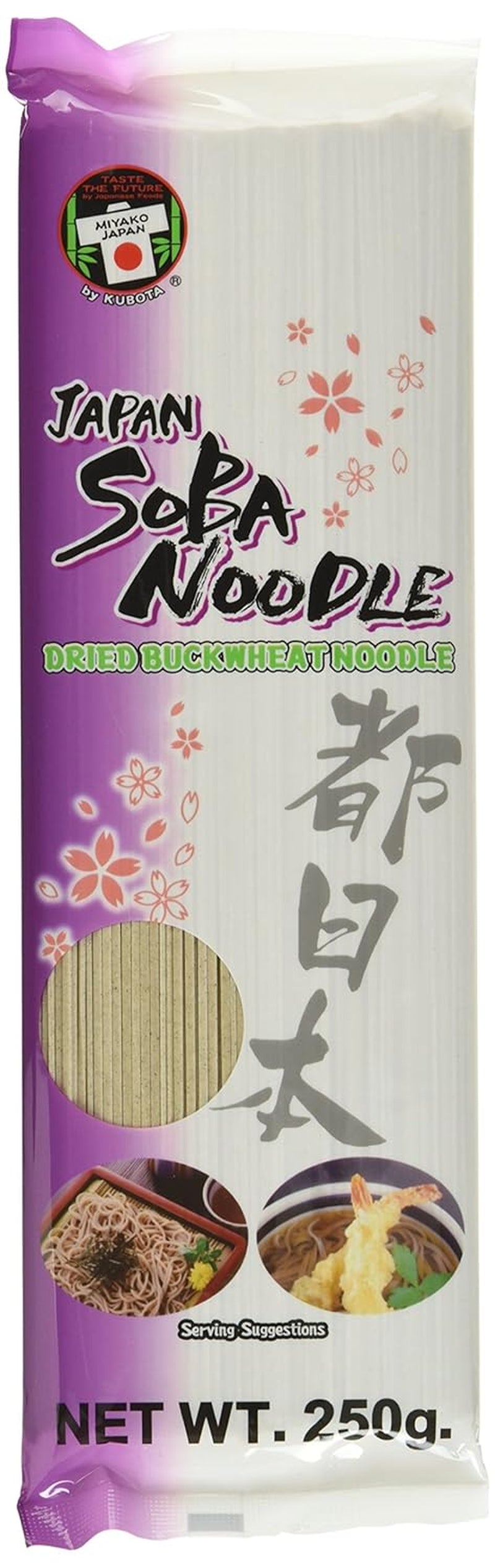 Tagliatelle di grano saraceno Miyako, secche (Soba), confezione da 12 (12 x 250 g)
