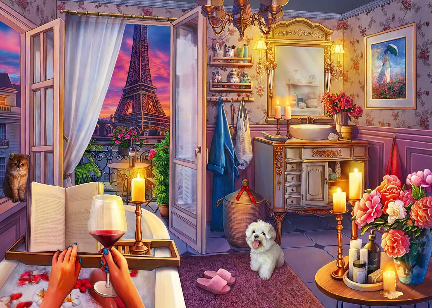 Ravensburger Puzzle - in vasca - Puzzle Gold Edition da 500 pezzi Naty Shop