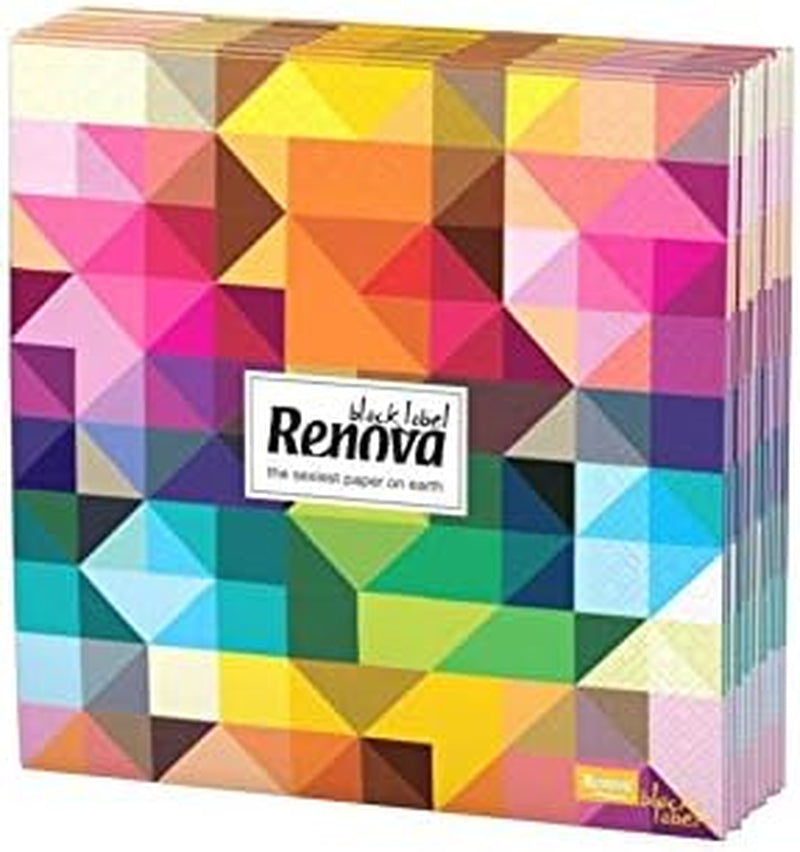 Tovaglioli di carta Renova, ultra decorati, 20 tovaglioli
