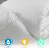 BOEMIA | Trapunta/ Imbottitura letto 120 cm, trapunta 300 G/M², imbottitura anallergica in fibre traspiranti antiacaro, imbottitura extra morbida e antibatterica, misura 200 X 200 cm Trapunte e trapunte Naty Shop