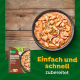 Knorr Fix Würzmischung Schlemmer-Geschnetzeltes für ein leckeres Fleischgericht ohne geschmacksverstärkende Zusatzstoffe 43 g 1 pezzo