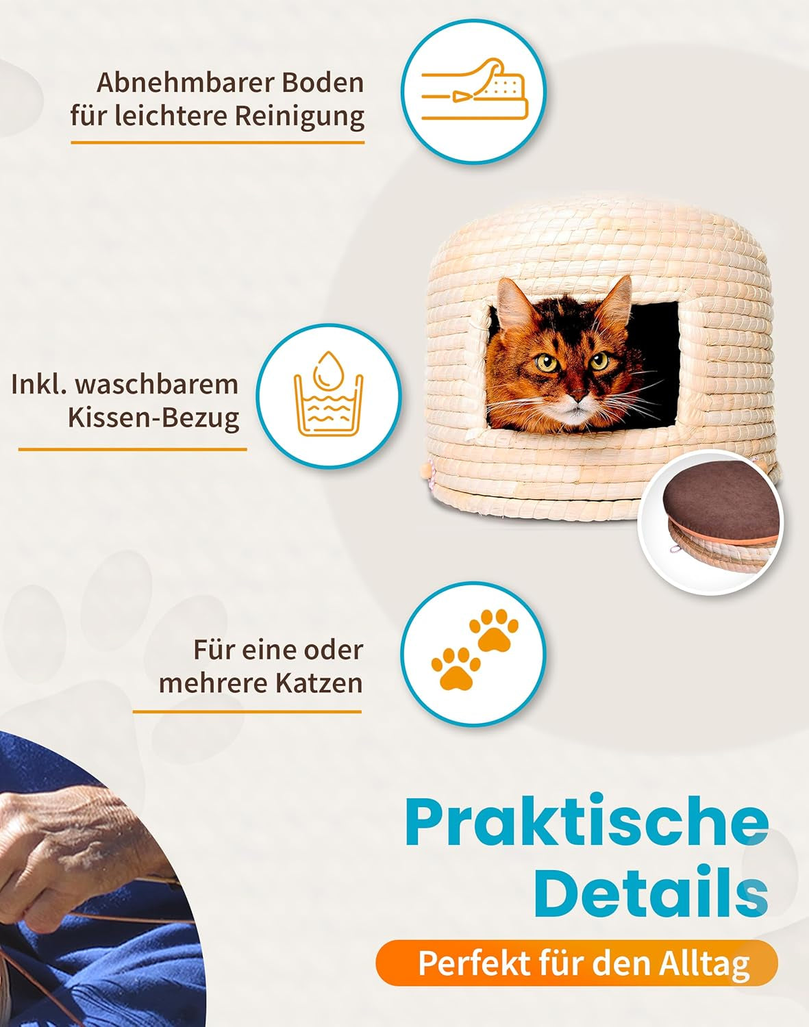 Coperte e Arredi, Animali Domestici, Grotte e Casette, Gatti, Letti per gatti, Gatti - Letti, materassi