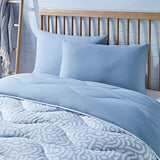 Piumino senza copripiumino Night Lark Super King 6 Tog Primavera Estate - Onde astratte. Coperta super morbida, comoda e leggera. Lavabile in lavatrice e ad asciugatura rapida, set di federe reversibili tutto in uno, trapunte e piumini Naty Shop