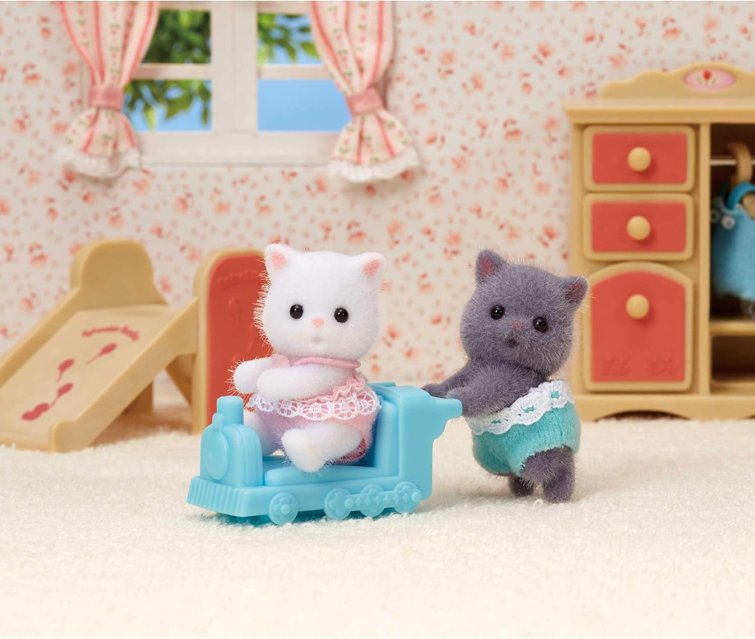 Sylvanian Families L5457 Gatti Persiani Gemelli - Figure di case delle bambole