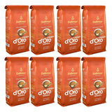 Crema d'Oro Caffè Intenso, Caffè Macinato, Caffè Tostato, Caffè in Grani, Caffè in Grani, 8 x 1000 g