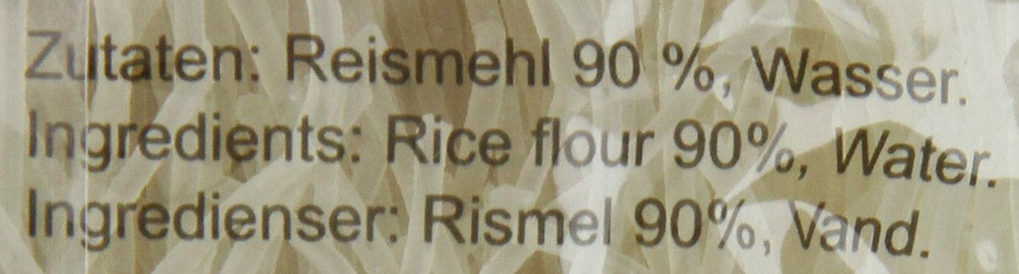Tagliatelle di riso Ricefield, vermicelli, 1,2 mm, Bun Gao (1 x 400 g)