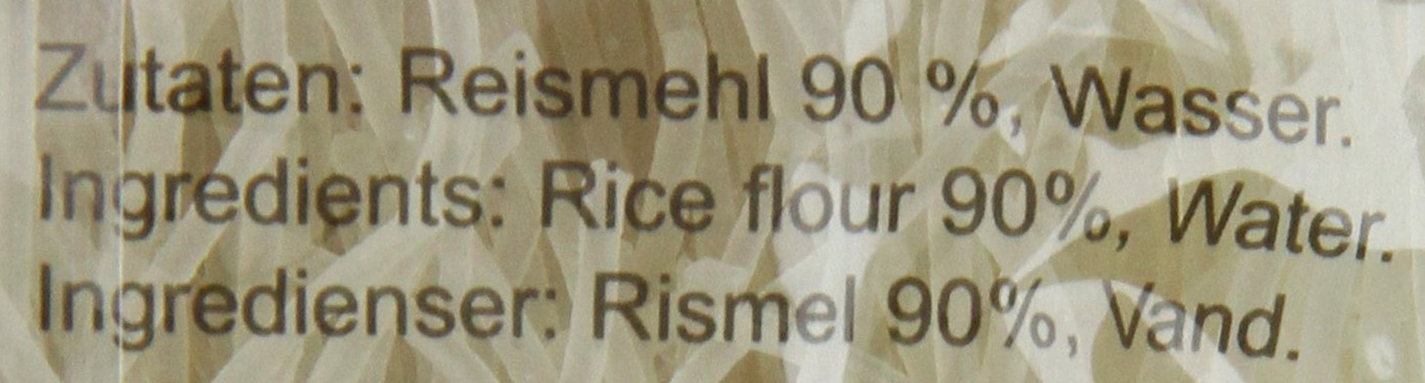 Tagliatelle di riso Ricefield, vermicelli, 1,2 mm, Bun Gao (1 x 400 g)