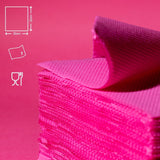 Tovaglioli di carta fucsia Renova Red Label - 70 tovaglioli