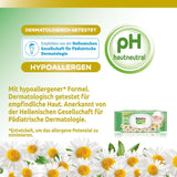 Salviette per neonati sensibili, 0% di profumo, 98% di formula naturale che ripristina l'equilibrio del pH della pelle, Sigillo di freschezza, 54 salviette