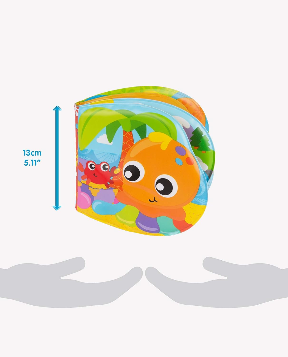 Libro da bagno Playgro - Giochi d'acqua - Giochi per bambini - Giocattoli - Per i più piccoli - Giochi d'acqua per bambini - Libro da bagno per bambini - Giocattoli colorati Bebe Naty Shop